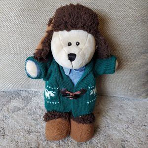 Starbucks 10.5"Bearista Plush Boy Bear Winter 2016 Limited Edition
